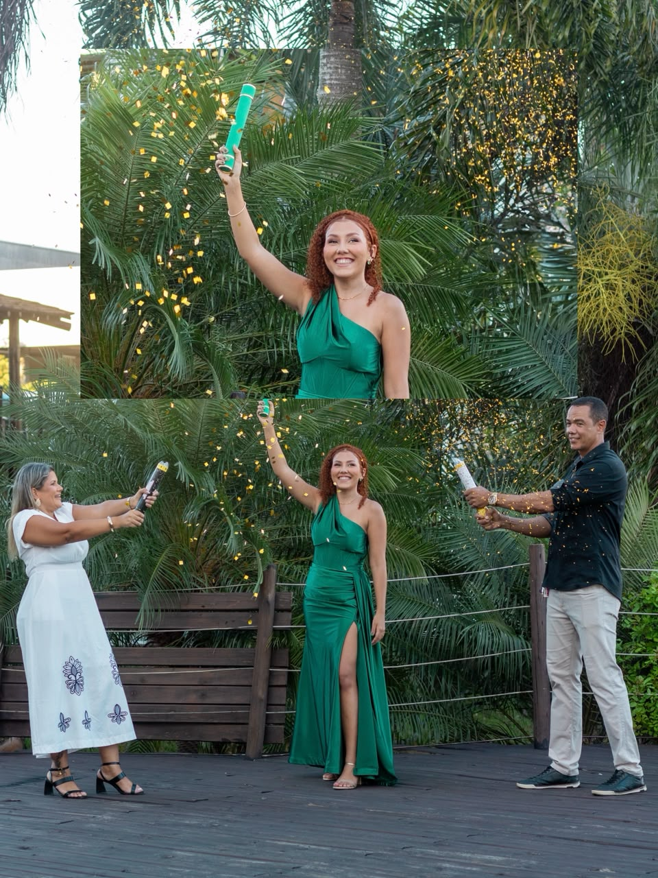 Dra. Ana Lopes comemorando sua formatura